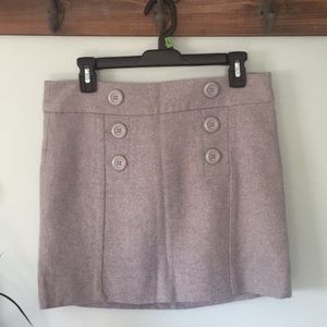GAP gray winter miniskirt